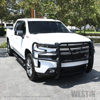 Thumbnail for Westin 2019 Chevrolet Silverado 1500 HDX Grille Guard - Black