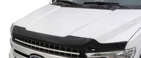 Thumbnail for AVS 08-12 Chevy Malibu (Grille Fascia Mount) Aeroskin Low Profile Acrylic Hood Shield - Smoke