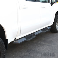 Thumbnail for Westin 2019 Chevrolet Silverado/Sierra 1500 Crew Cab Xtreme Nerf Step Bars - Textured Black
