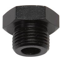 Thumbnail for Russell Performance -8 AN Straight Thread Plug (Black)