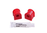 Thumbnail for Energy Suspension 06-11 Honda Civic (Excl Si) 12mm Rear Sway Bar Bushings - Red