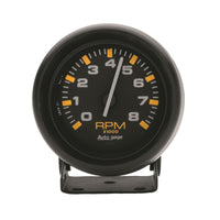 Thumbnail for Autometer Autogage 3-3/4in. 0-8K RPM Black Dial/Black Case Pedestal Tachometer