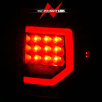 Thumbnail for Anzo 07-11 Toyota Tundra Full LED Tailights Black Housing Clear Lens G2 (w/C Light Bars)