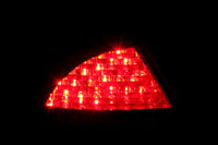 Thumbnail for ANZO 2000-2005 Mercedes Benz S Class W220 LED Taillights Red/Smoke