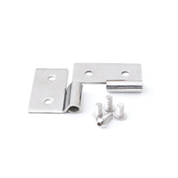 Thumbnail for Rampage 1976-1983 Jeep CJ5 Lower Door Hinges - Stainless