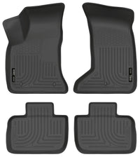 Thumbnail for Husky Liners 11-12 Dodge Charger/Chrysler 300 (AWD Only) WeatherBeater Combo Black Floor Liners
