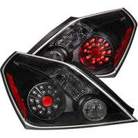 Thumbnail for ANZO 2008-2013 Nissan Altima (2 Door ONLY) LED Taillights Black