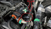 Thumbnail for J&L 2021.5-2024 Ford Bronco 2.3L EcoBoost Oil Separator 3.0 Passenger Side - Black Anodized