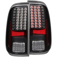 Thumbnail for ANZO 2008-2015 Ford F-250 LED Taillights Black