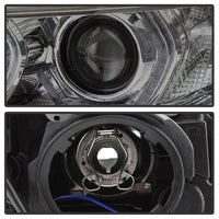 Thumbnail for Spyder 12-14 BMW F30 3 Series 4DR Projector Headlights - LED DRL - Smoke (PRO-YD-BMWF3012-DRL-SM)