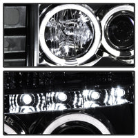 Thumbnail for Spyder Nissan Titan 04-14/Armada 04-07 Projector Headlights LED Halo LED Chrm PRO-YD-NTI04-HL-C