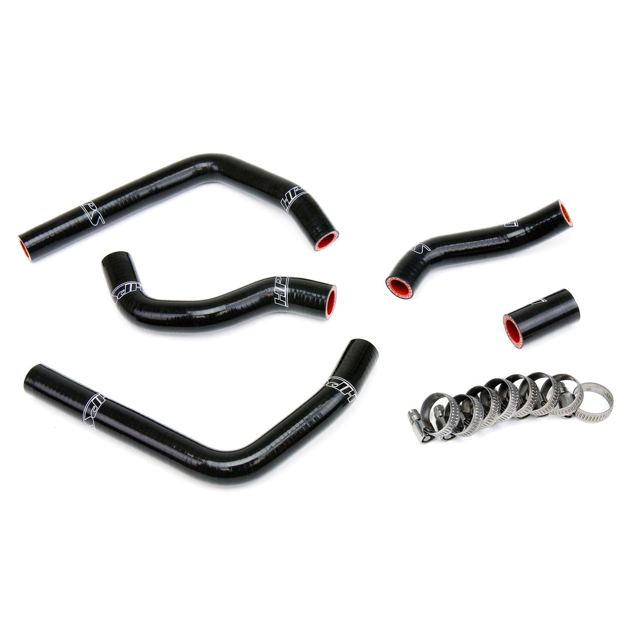 HPS Black Reinforced Silicone Radiator Hose Kit for Honda 05-08 CR125R 2 Stroke