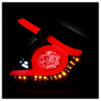 Thumbnail for Spyder 16-19 Honda Civic 5 Door Hatchback Light Bar LED Tail Lights - Black Chrome(ALT-YD-HC16HB-BC)