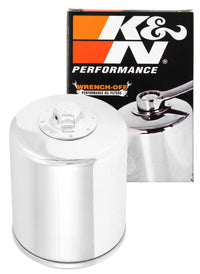 Thumbnail for K&N Oil Filter 02-10 Harley Davidson VRSC 3in OD x 3.844in Height