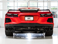 Thumbnail for AWE Tuning 2020 Chevrolet Corvette (C8) Track Edition Exhaust - Quad Diamond Black Tips