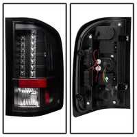 Thumbnail for Spyder Chevy Silverado 07-13 LED Tail Lights Blk ALT-YD-CS07-LED-BK