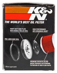 Thumbnail for K&N Piaggio 2.156in OD x 3.063in Height Oil Filter