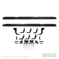 Thumbnail for Westin 2019 Chevrolet Silverado/Sierra 1500 Crew Cab (5.5ft) R5 Modular Nerf Step Bars - Black