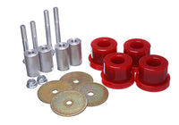 Thumbnail for Energy Suspension 2015 Ford Mustang (Exc Cobra) Red Differential Mount Bushing Set