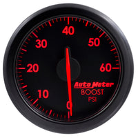 Thumbnail for Autometer Airdrive 2-1/6in Boost Gauge 0-60 PSI - Black