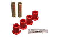 Thumbnail for Energy Suspension 89-97 Ford Ranger Red Rear 2WD Frame Shackle Bushings Set