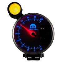 Thumbnail for Autometer Mopar 5in / 10k RPM / Pedestal Mount White Tachometer w/ Shift Light