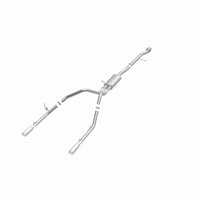 Thumbnail for Magnaflow 14 Chevy Silverado V8 5.3L CC/EC Cab Dual Split Rear Exit Stainless Cat Back Perf Exhaust