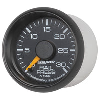 Thumbnail for Autometer Factory Match 52.4mm Digital Stepper Motor 0-30,000 PSI Diesel Fuel Rail Pressure Gauge