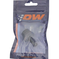 Thumbnail for DeatschWerks 10AN ORB Male to 3/8in Male Barb Fitting - Anodized Matte Black