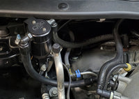 Thumbnail for J&L 13-19 Ford Explorer Sport EcoBoost V6 Passenger Side Oil Separator 3.0 - Black Anodized