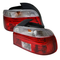 Thumbnail for Xtune Bmw E39 5-Series 97-00 Tail Light Red Clear ALT-CI-BE3997-RC