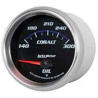 Thumbnail for Autometer Cobalt 66.7mm 140-300 Degree F Electric Oil Temperature Gauge