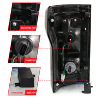 Thumbnail for ANZO 2015-2017 Ford F-150 LED Taillights Black