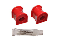 Thumbnail for Energy Suspension 70-78 Nissan 240Z/260Z/280Z Red 16mm Front Sway Bar Frame Bushings