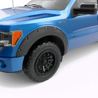 Thumbnail for EGR 09-14 Ford F150 67in / 78.8in Bed Baseline Bolt-Style Fender Flares (Set of 4) - Textured Black