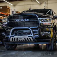 Thumbnail for Westin 19-20 Ram 2500/3500 Ultimate LED Bull Bar - Textured Black