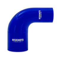 Thumbnail for Mishimoto Silicone Reducer Coupler 90 Degree 2in to 3in - Blue