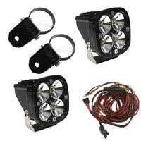 Thumbnail for Baja Designs Squadron Pro LED Light Pods Kit w/A-Pillar Mounts/2.00in Harness