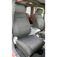 Thumbnail for Rugged Ridge Neoprene Front Seat Covers 11-18 Jeep Wrangler JK