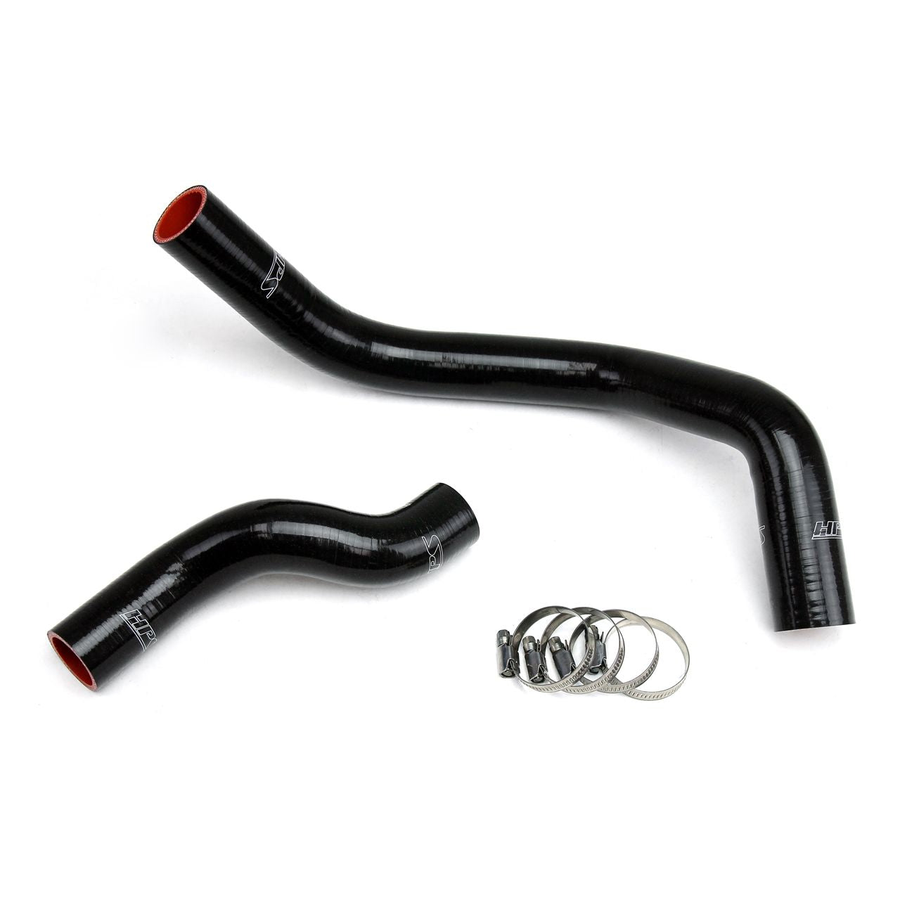 HPS Black Reinforced Silicone Radiator Hose Kit Coolant for Nissan 89-98 240SX w/ SR20DET