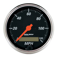 Thumbnail for Autometer Designer Black 3-1/8in Electronic Programmable 120MPH Speedometer