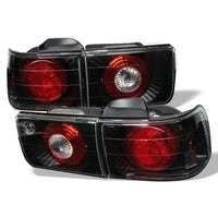 Thumbnail for Spyder Honda Accord 92-93 4Dr Euro Style Tail Lights Black ALT-YD-HA92-4D-BK