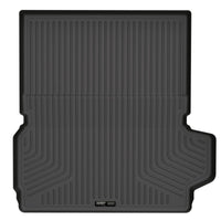 Thumbnail for Husky Liners 21-23 Jeep Grand Cherokee L (Over Flat 3rd Row Seats) WeatherBeater Cargo Liner - Black