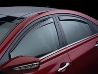 Thumbnail for WeatherTech 15+ Hyundai Sonata Front and Rear Side Window Deflectors - Dark Smoke