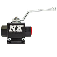 Thumbnail for Nitrous Express Lightweight Billet In-Line Valve 1.5in I.D (Without Fittings)