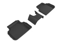 Thumbnail for 3D MAXpider 2016-2019 Mini Clubman Kagu 2nd Row Floormats - Black