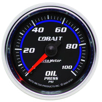 Thumbnail for Autometer Cobalt 52mm 100 PSI Mechanical Oil Pressure Gauge