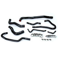 Thumbnail for HPS Reinforced Black Silicone Radiator + Heater Hose Kit Coolant for Mazda 16-17 MX-5 Miata 2.0L