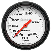 Thumbnail for AutoMeter Gauge Oil Temp 2-5/8in. 140-280 Deg. F Mechanical Phantom