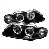 Thumbnail for Spyder Pontiac GTO 04-06 Projector Headlights LED Halo LED Black High H1 Low H1 PRO-YD-PGTO04-HL-BK